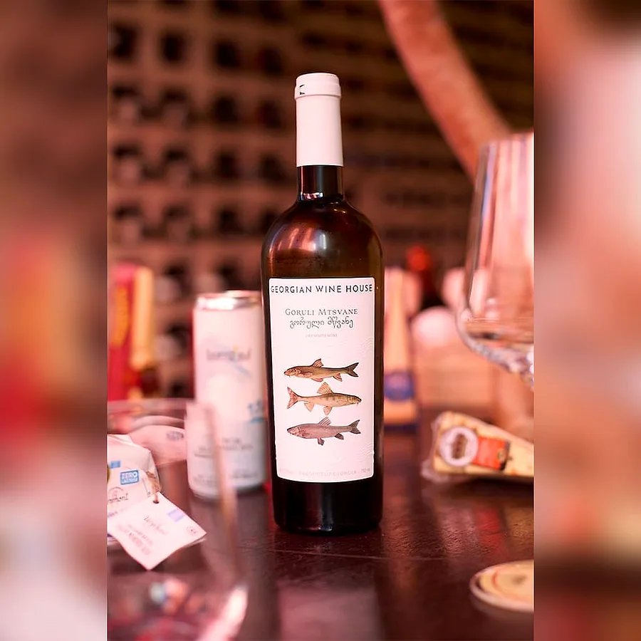 Vinho Branco Georgian Wine House Goruli, Goruli Mtsvane e  Chinebuli 2023