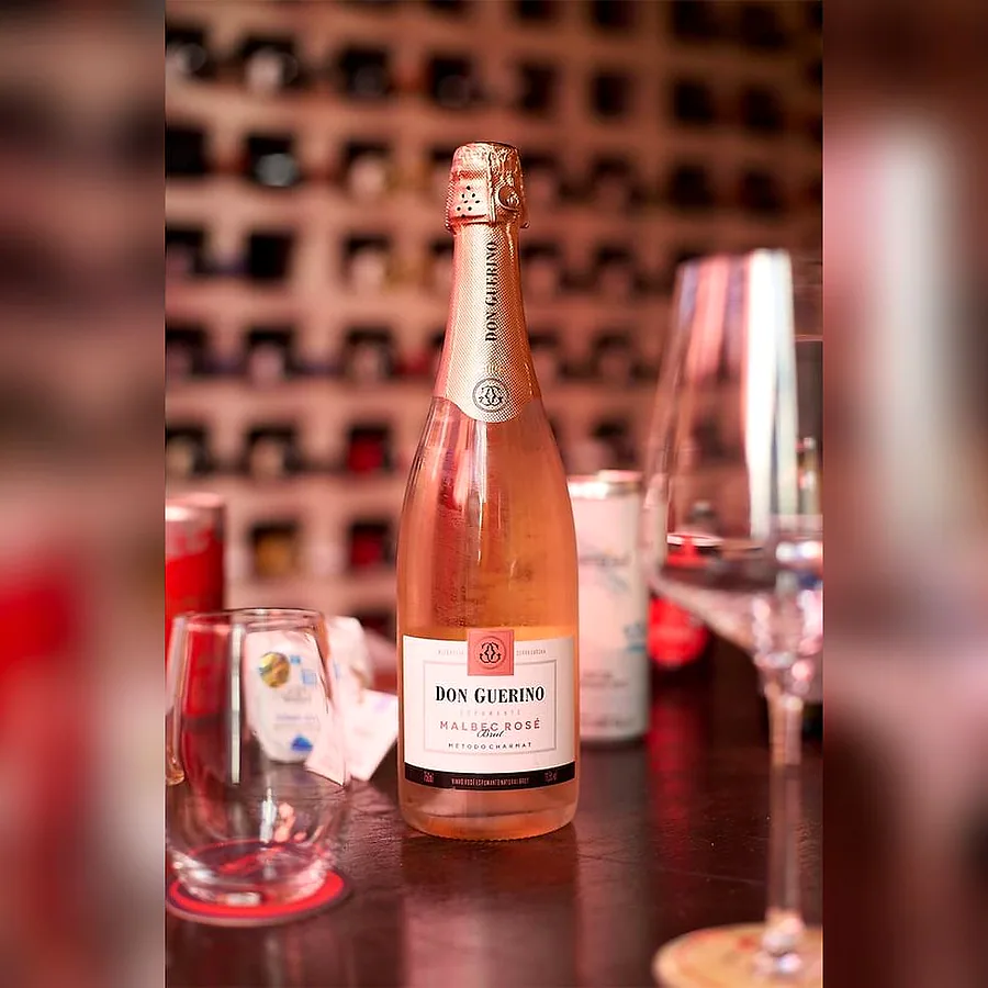 Espumante Brut Don Guerino Malbec Rosé
