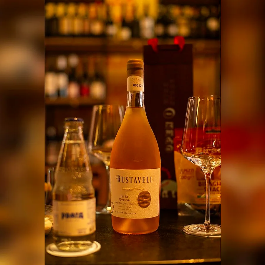 Vinho Branco Rustaveli Old Vineyard Amber Dry ( Laranja )