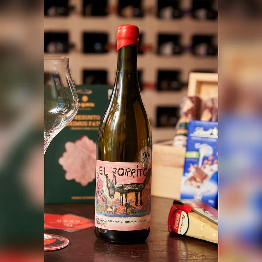 Vinho Branco Orgânico Natural El Zorrito White Orange