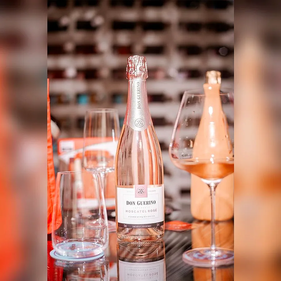 Espumante Don Guerino Moscatel Rosé