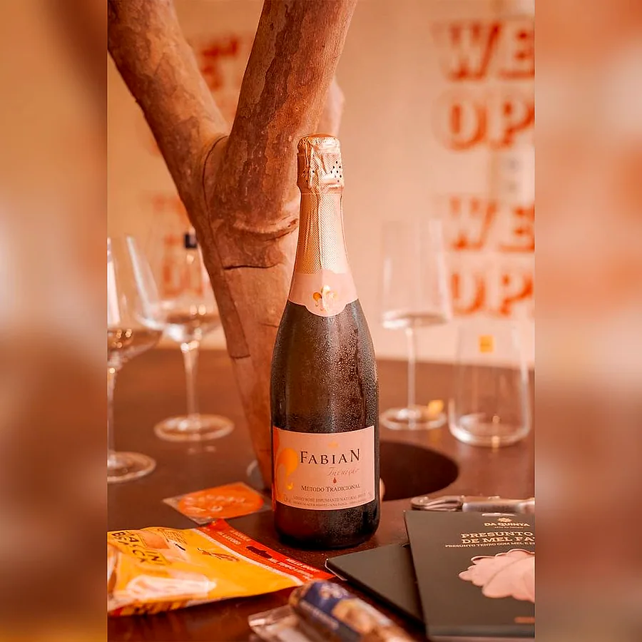 Espumante Fabian Intuição Brut Rosé