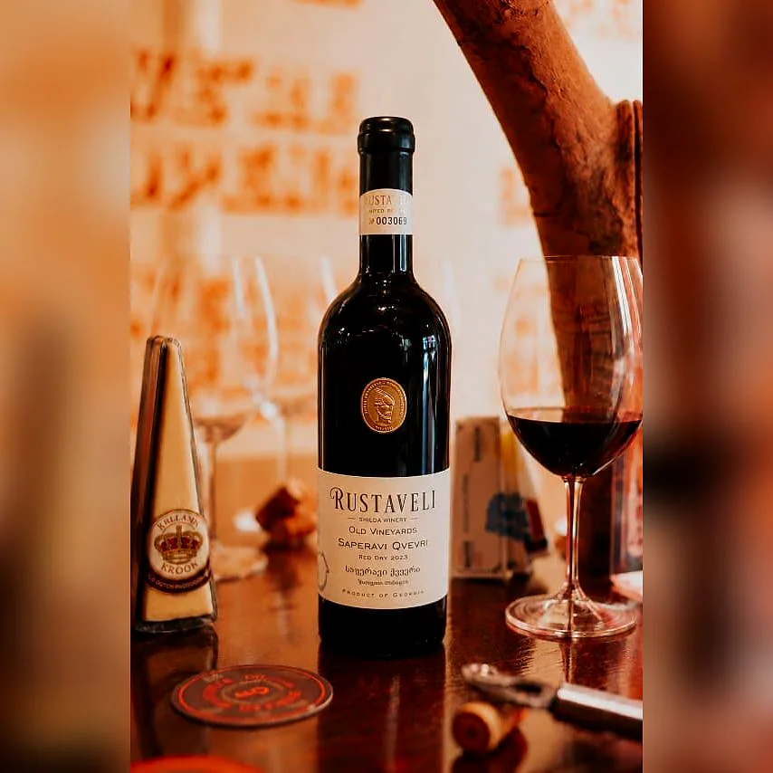 Vinho Tinto Rustaveli Saperavi Qvevri